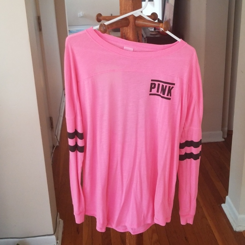 VS PINK open back tee